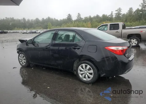 2015 Toyota Corolla L из США, поврежденный, VIN 2T1BURHE7FC429670